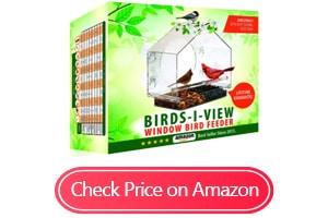 nature anywhere window bird house feeders