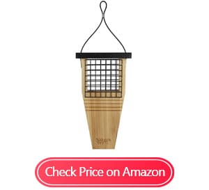 nature's way cwf1 cedar suet cake feeders