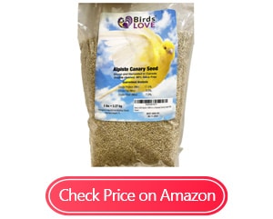 birds love alpiste non-gmo canary seeds