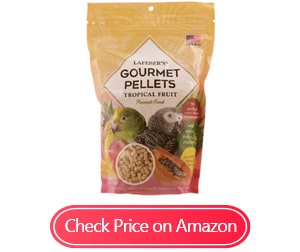 lafeber conure tropical fruit gourmet pellets