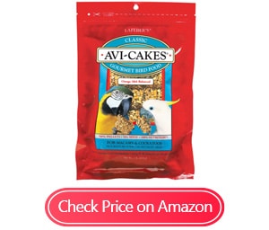 lafeber's classic avi-cakes macaws bird food