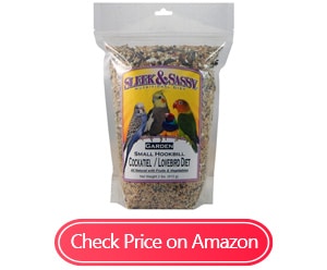 sleek & sassy garden hookbill lovebird food