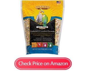 sunseed 49030 vita prima sunscription lovebird food