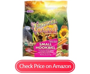 tropical carnival f.m. brown macaws hookbill food