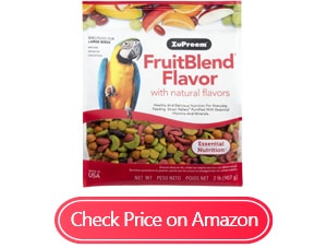 zupreem fruitblend pellets macaws bird food