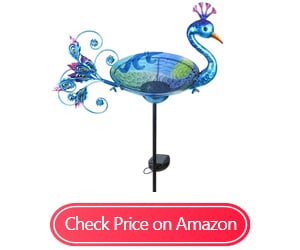 mumtop outdoor bird bath solar birdbaths