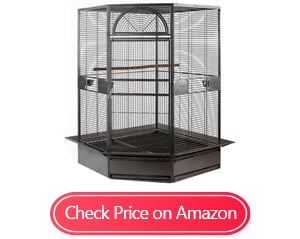 flyline parrot escape jumbo corner bird cages