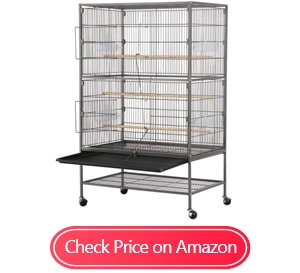 topeakmart flight parrot bird cages