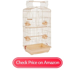 topeakmart open play top lovebirds bird cages